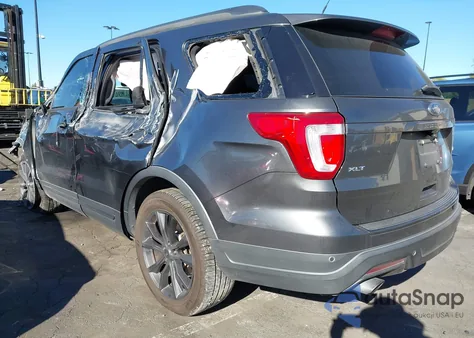 2018 Ford Explorer Xlt from USA, damaged, VIN 1FM5K7DHXJGA98340